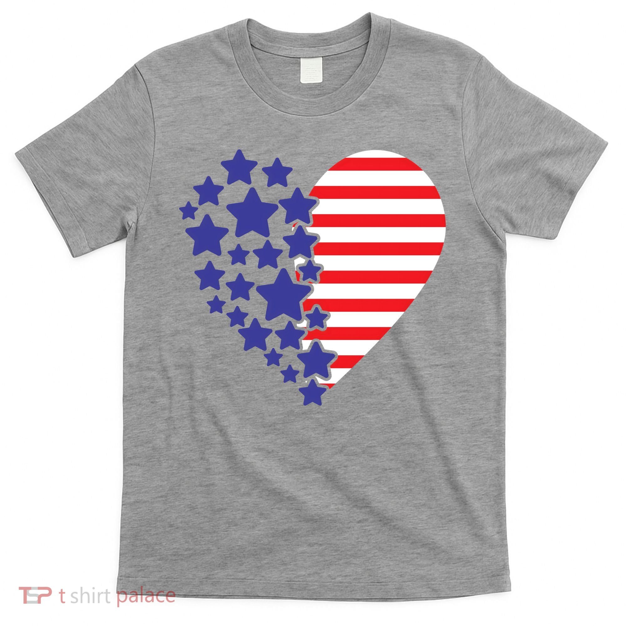 American Heart Flag T-Shirt