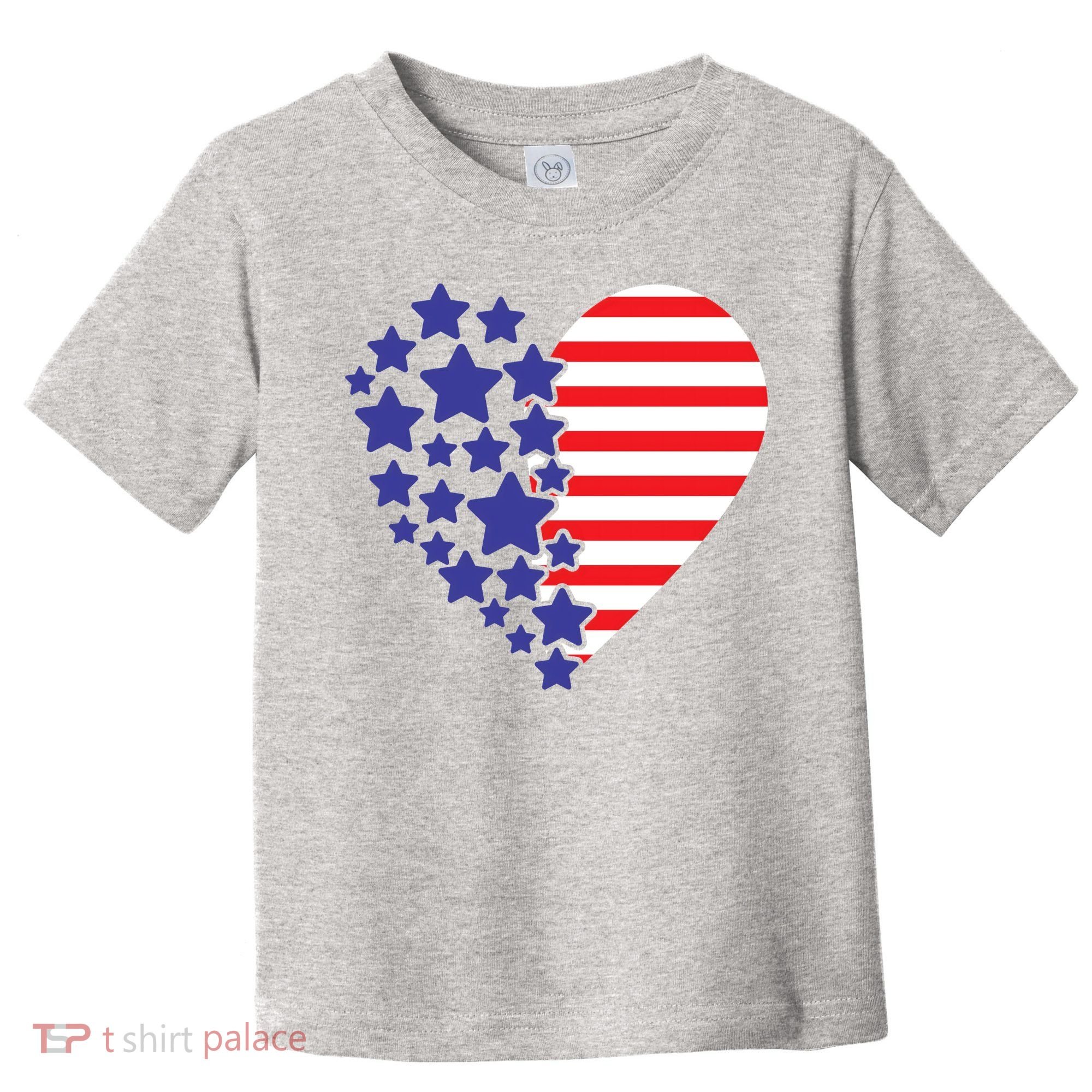 American Heart Flag Toddler T-Shirt