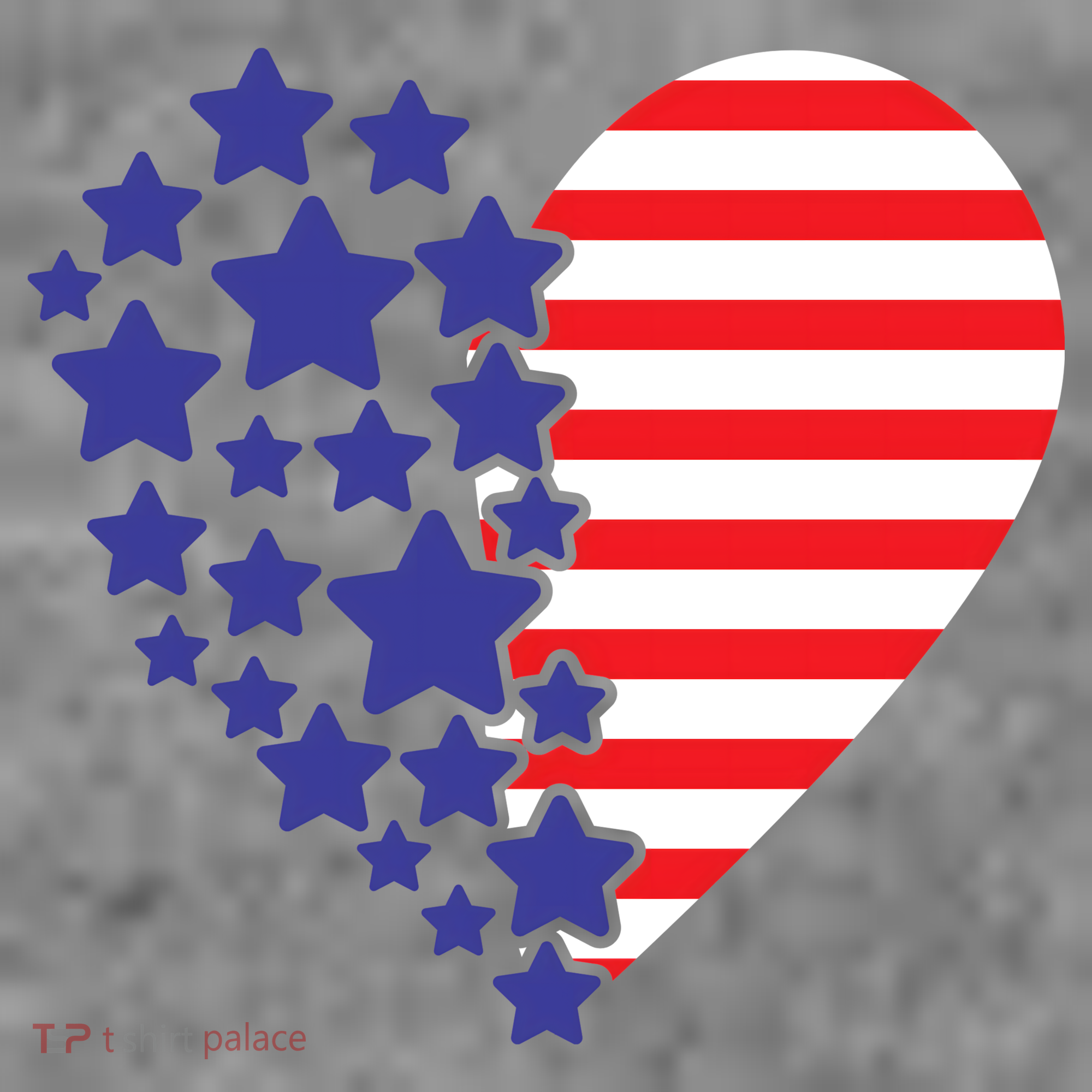 American Heart Flag Kids Sweatshirt