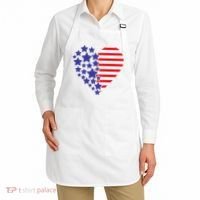 American Heart Flag Apron thumb 2