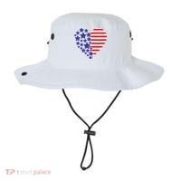 American Heart Flag Bucket Hat thumb 0
