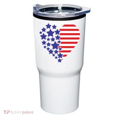 American Heart Flag Tumbler