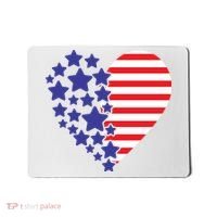 American Heart Flag Mousepad thumb 0