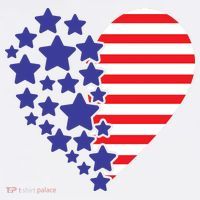 American Heart Flag Mousepad thumb 1