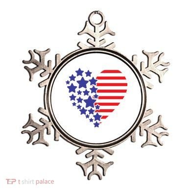 American Heart Flag Ornament