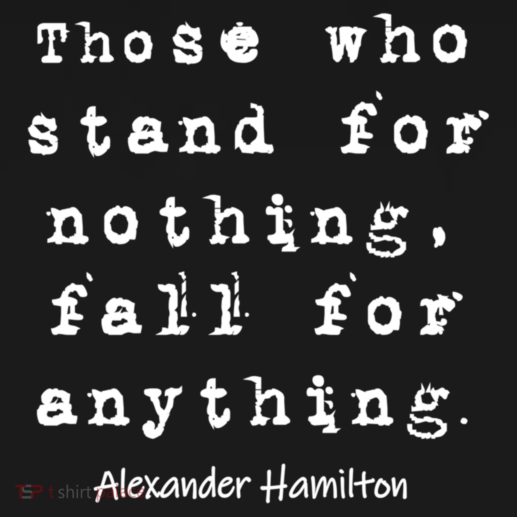 Alexander Hamilton Gift Inspirational Famous Aham Quote Gift Polo