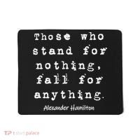 Alexander Hamilton Gift Inspirational Famous Aham Quote Gift Mousepad thumb 0