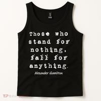 Alexander Hamilton Gift Inspirational Famous Aham Quote Gift Tank Top thumb 2