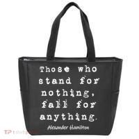 Alexander Hamilton Gift Inspirational Famous Aham Quote Gift Tote Bag thumb 0