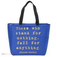 Alexander Hamilton Great Gift Great Gift Inspirational Famous Aham Quote Great G Tote Bag thumb 0