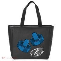 Air Hockey Game Pieces Tote Bag thumb 0