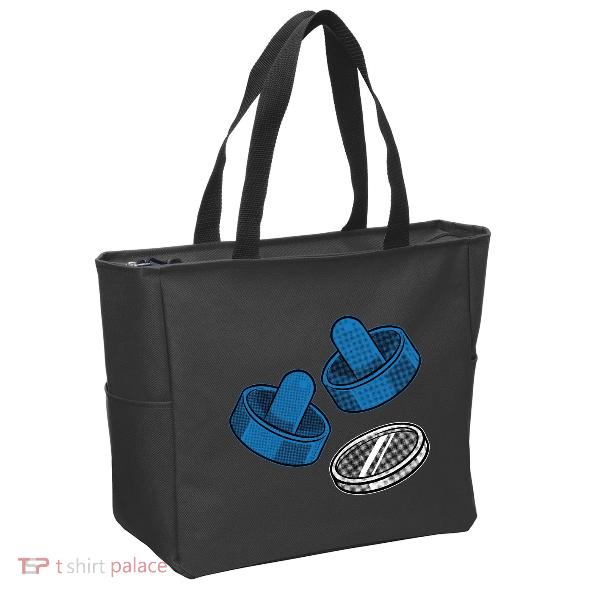 Air Hockey Game Pieces Tote Bag