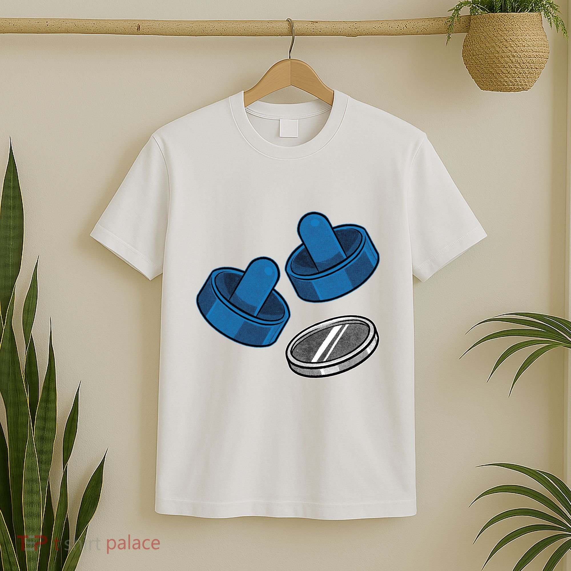 Air Hockey Game Pieces T-Shirt