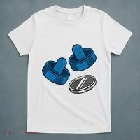 Air Hockey Game Pieces T-Shirt thumb 5