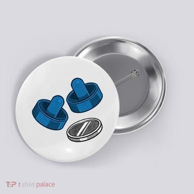 Air Hockey Game Pieces Button