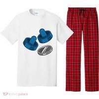 Air Hockey Game Pieces Pajama Set thumb 0