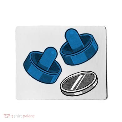 Air Hockey Game Pieces Mousepad