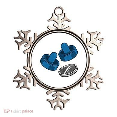 Air Hockey Game Pieces Ornament