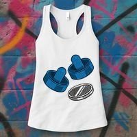 Air Hockey Game Pieces Women's Tank Top thumb 3