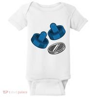 Air Hockey Game Pieces Baby Bodysuit thumb 0