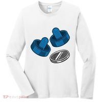 Air Hockey Game Pieces Women's Long Sleeve Shirt thumb 0