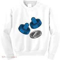 Air Hockey Game Pieces Kids Sweatshirt thumb 0