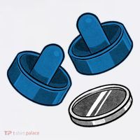 Air Hockey Game Pieces Kids Sweatshirt thumb 2