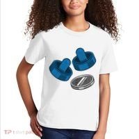 Air Hockey Game Pieces Kids T-Shirt thumb 2