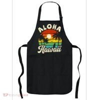 Aloha Hawaii Hawaiian Island Beach Vacation Summer Apron thumb 0