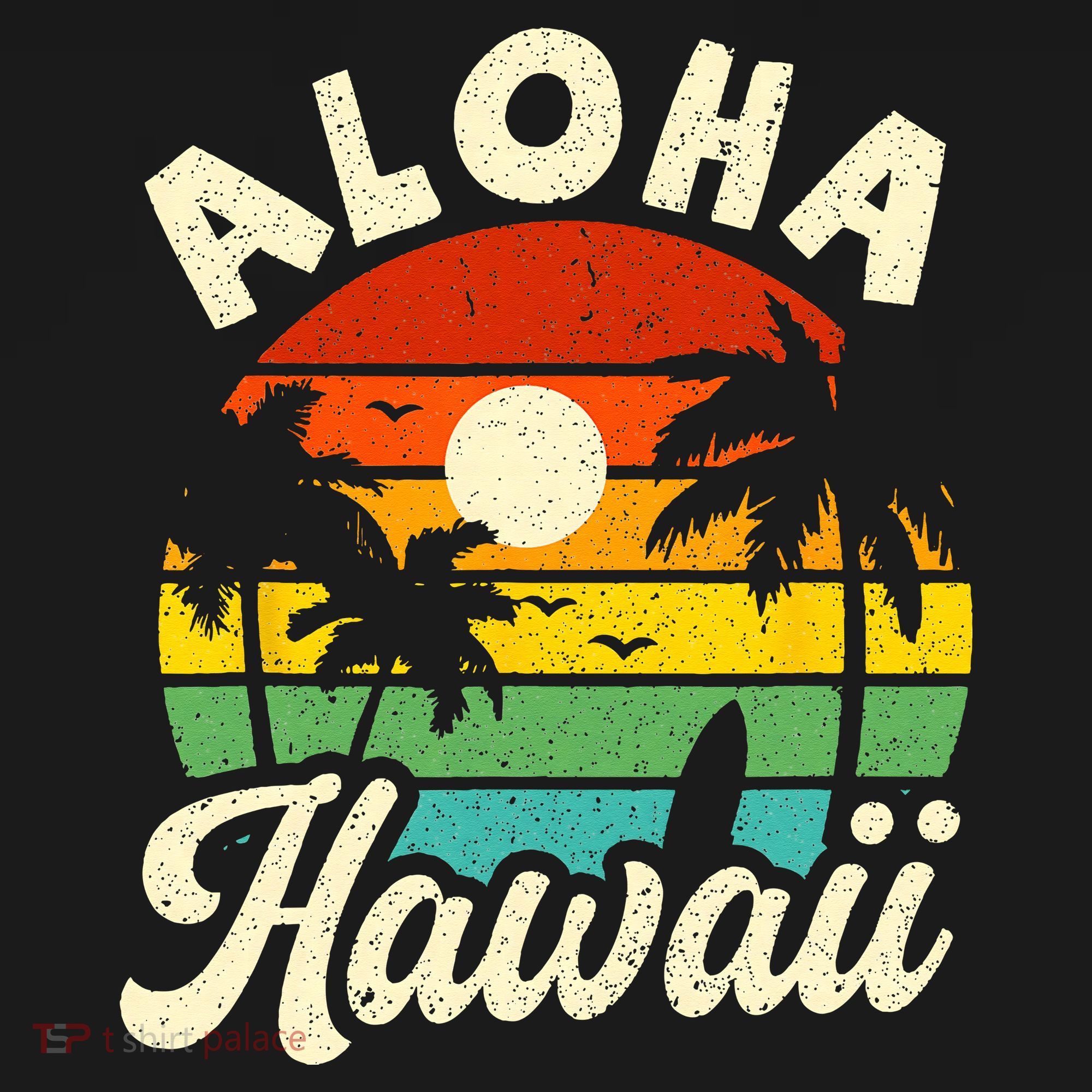 Aloha Hawaii Hawaiian Island Beach Vacation Summer Women's Hoodie