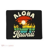Aloha Hawaii Hawaiian Island Beach Vacation Summer Mousepad thumb 0