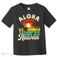 Aloha Hawaii Hawaiian Island Beach Vacation Summer Toddler T-Shirt thumb 0