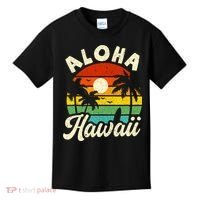 Aloha Hawaii Hawaiian Island Beach Vacation Summer Kids T-Shirt thumb 0