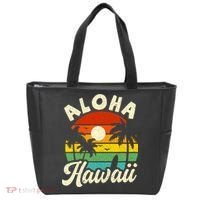 Aloha Hawaii Hawaiian Island Beach Vacation Summer Tote Bag thumb 0