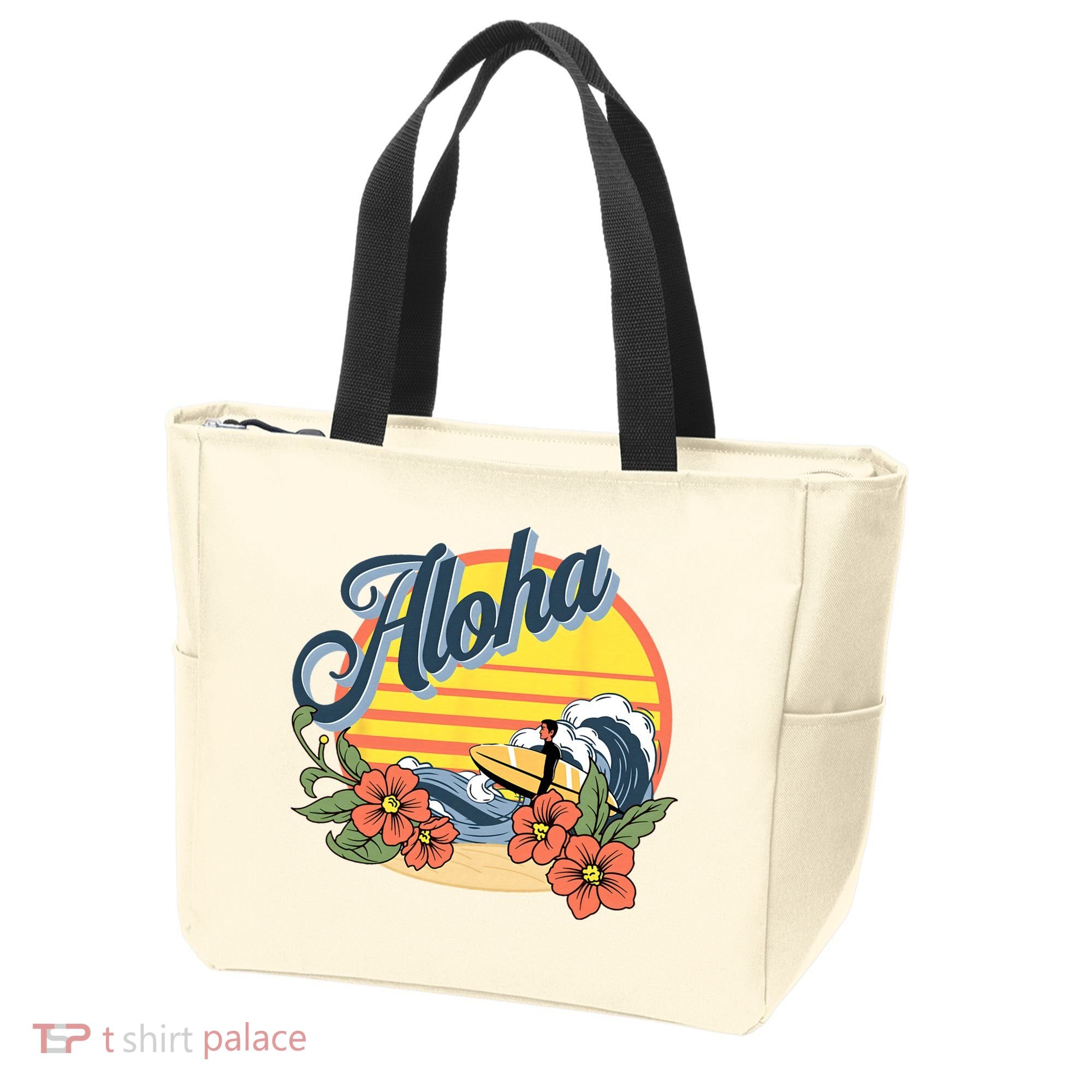 Aloha Hawaii Hawaiian island Surf Sport  Tote Bag