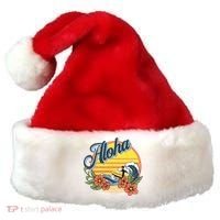 Aloha Hawaii Hawaiian island Surf Sport  Santa Hat thumb 0