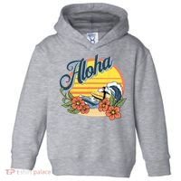 Aloha Hawaii Hawaiian island Surf Sport  Toddler Hoodie thumb 0