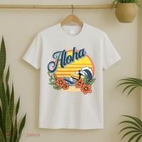 Aloha Hawaii Hawaiian island Surf Sport  T-Shirt thumb 2