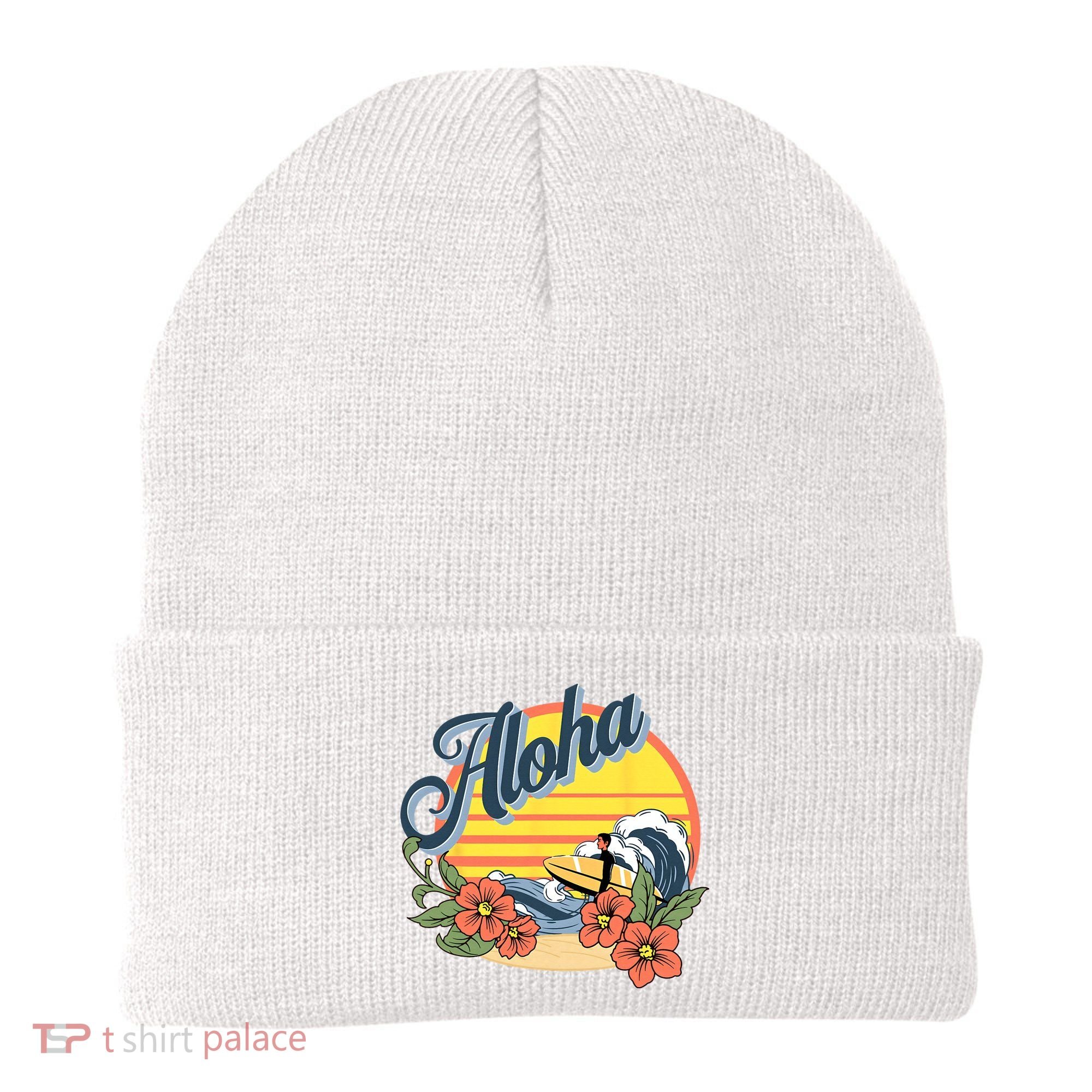Aloha Hawaii Hawaiian island Surf Sport  Beanie