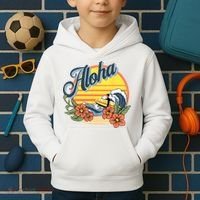 Aloha Hawaii Hawaiian island Surf Sport  Kids Hoodie thumb 2