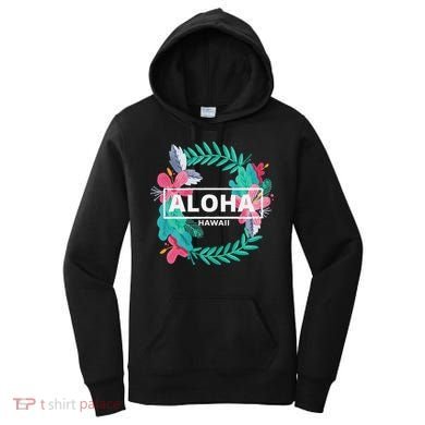 Aloha Hawaii Hibiscus Flowers Women's Hoodie