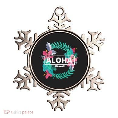 Aloha Hawaii Hibiscus Flowers Ornament
