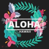 Aloha Hawaii Hibiscus Flowers Hat thumb 2