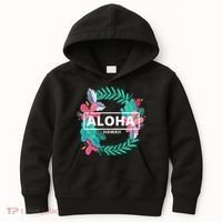 Aloha Hawaii Hibiscus Flowers Kids Hoodie thumb 0