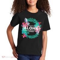Aloha Hawaii Hibiscus Flowers Kids T-Shirt thumb 2
