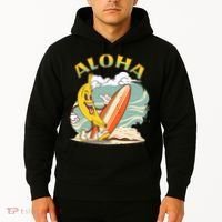 Aloha Hawaii Hawaiian Island Tees Surf Hoodie thumb 2