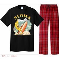 Aloha Hawaii Hawaiian Island Tees Surf Pajama Set thumb 0