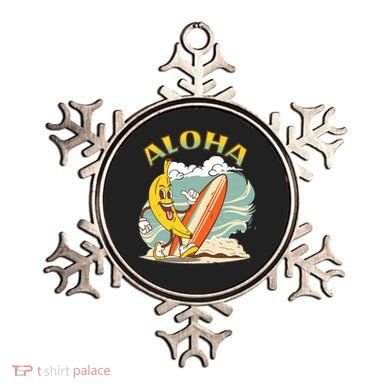 Aloha Hawaii Hawaiian Island Tees Surf Ornament
