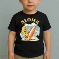 Aloha Hawaii Hawaiian Island Tees Surf Toddler T-Shirt thumb 2