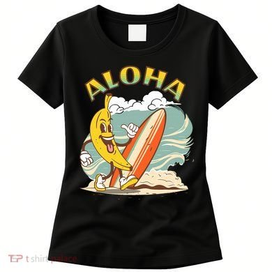 Aloha Hawaii Hawaiian Island Tees Surf Women's T-Shirt